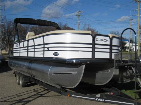 coach pontoon boats for sale.